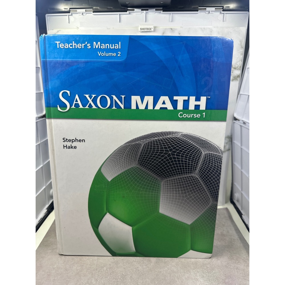 Saxon Math Course 1 Teacher's Manual Volume 2 Stephen Hake 9781591417866